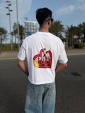 Camiseta Oversize Candy Heart Unisex | FIFTY UNITS
