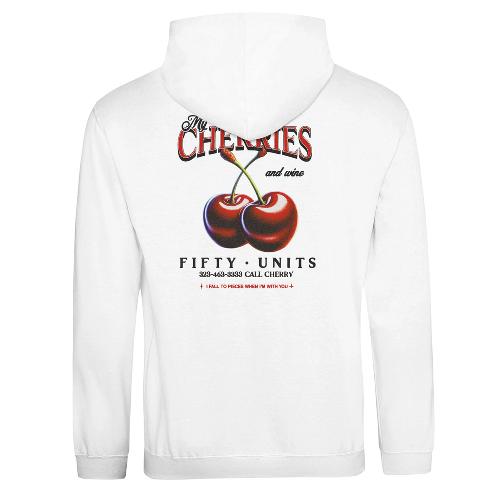 hoodie cherries fifty units – vista trasera