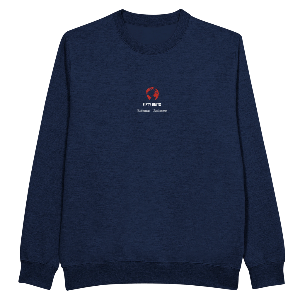 sudadera worldwide fifty units - Navy