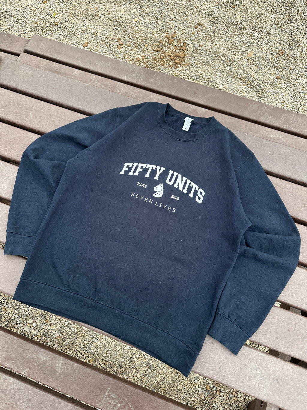 'FU x 7LVS' Premium Sweatshirt | FIFTY UNITS