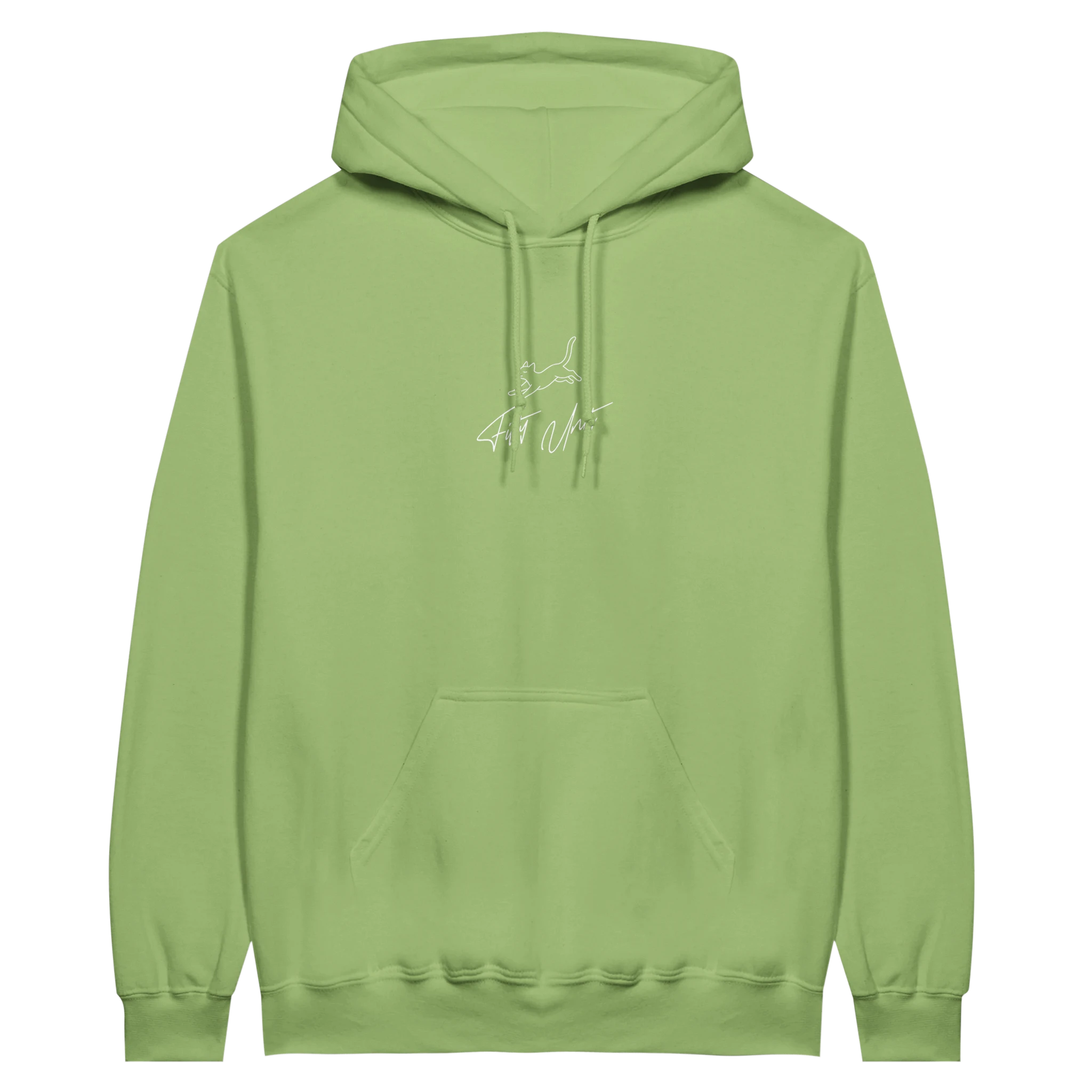 sudadera con capucha básica FIFTY UNITS - Pistacho