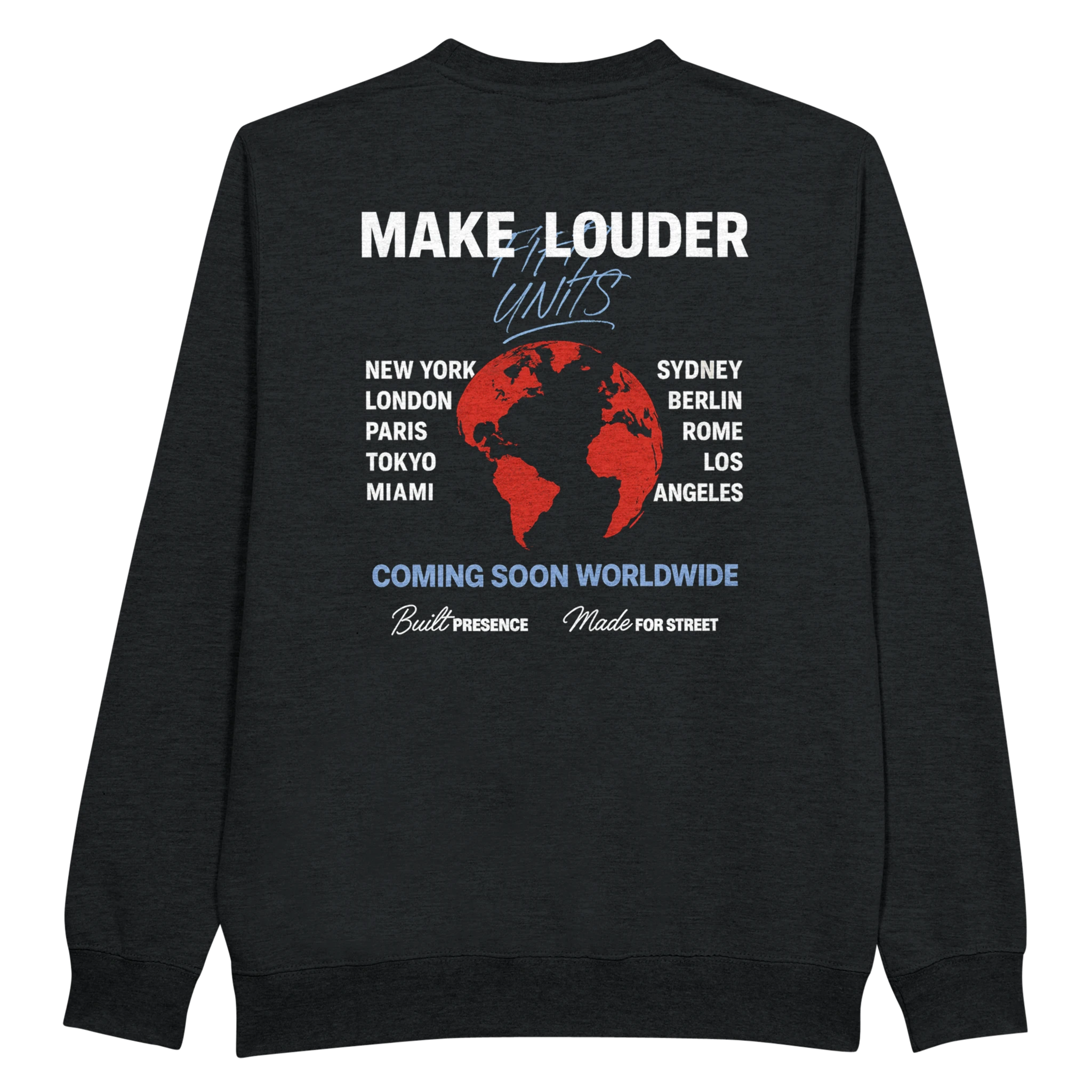 sudadera worldwide fifty units