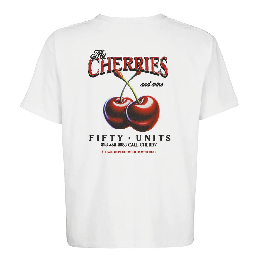 camiseta oversize cheeries – vista trasera