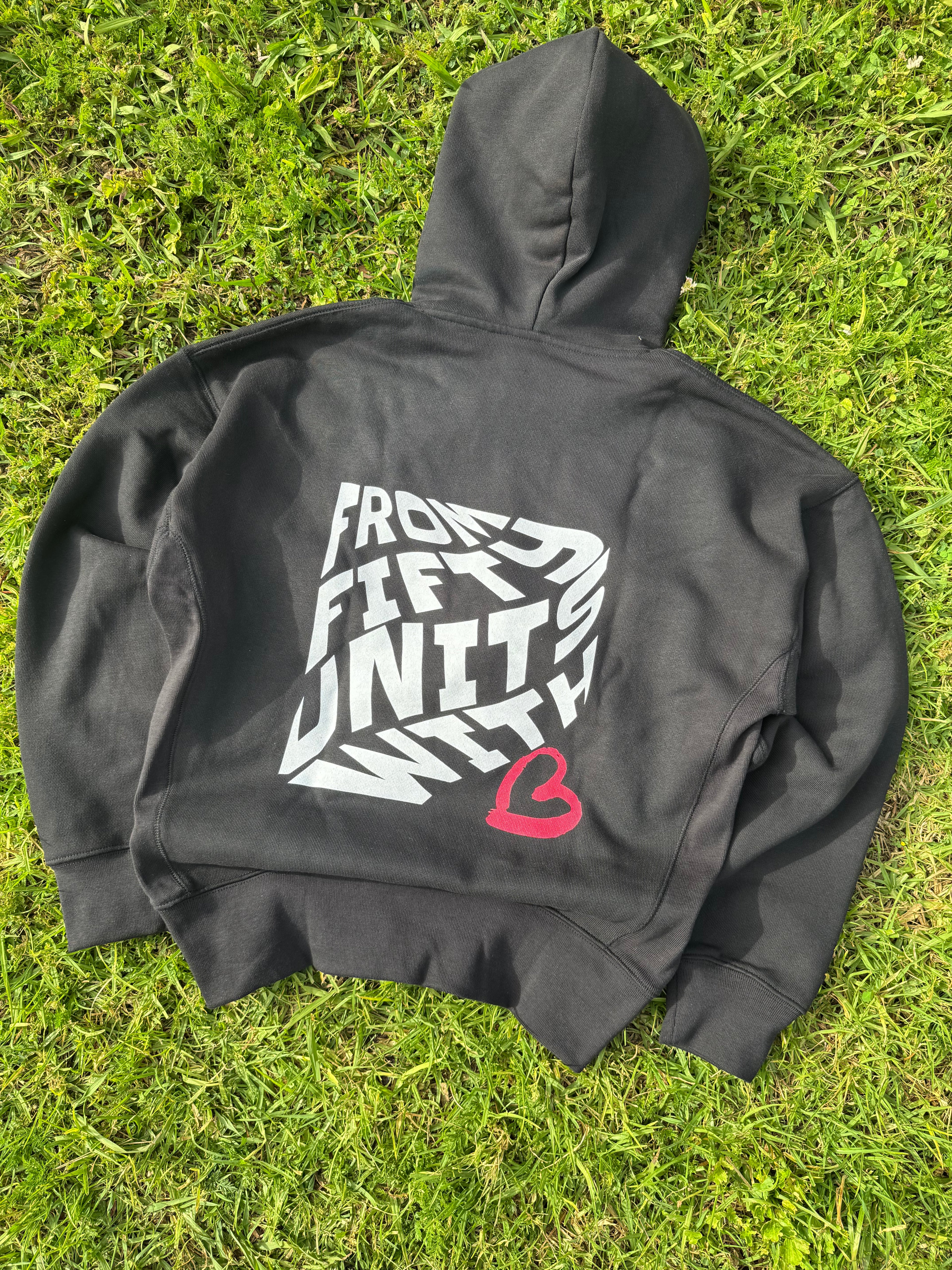 Sudadera Oversize From Fifty Units With Love Unisex | FIFTY UNITS