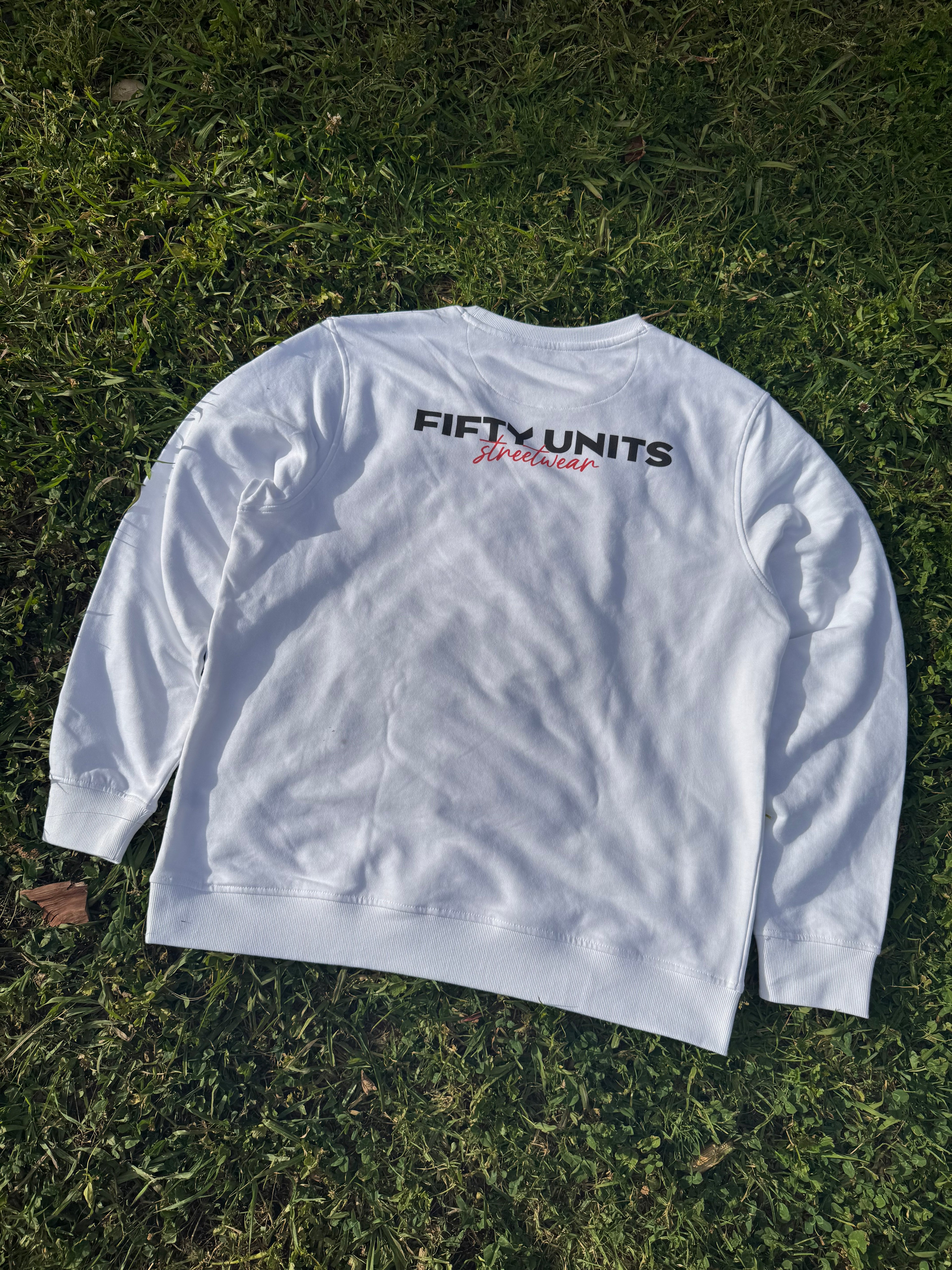 Sudadera Crewneck Signature Eco Unisex | FIFTY UNITS