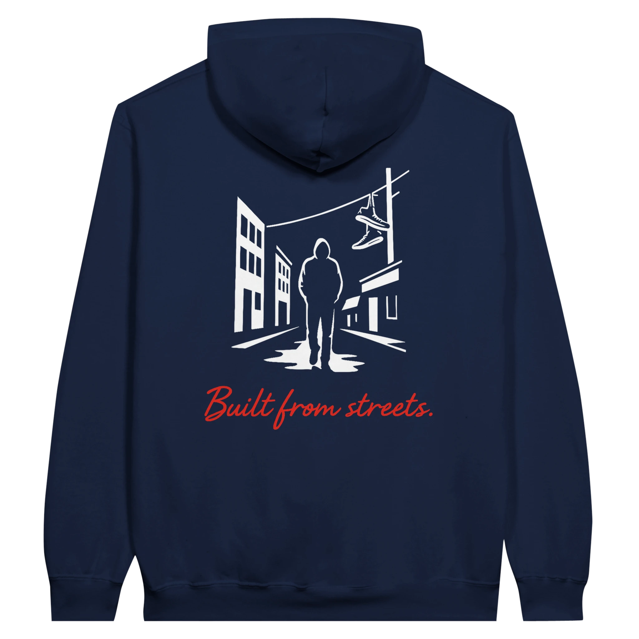 sudadera con capucha built presence fifty units - Navy