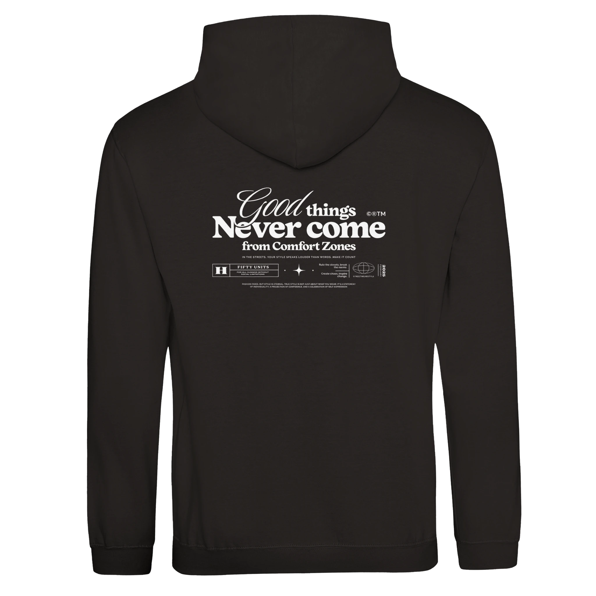 sudadera never come fifty units