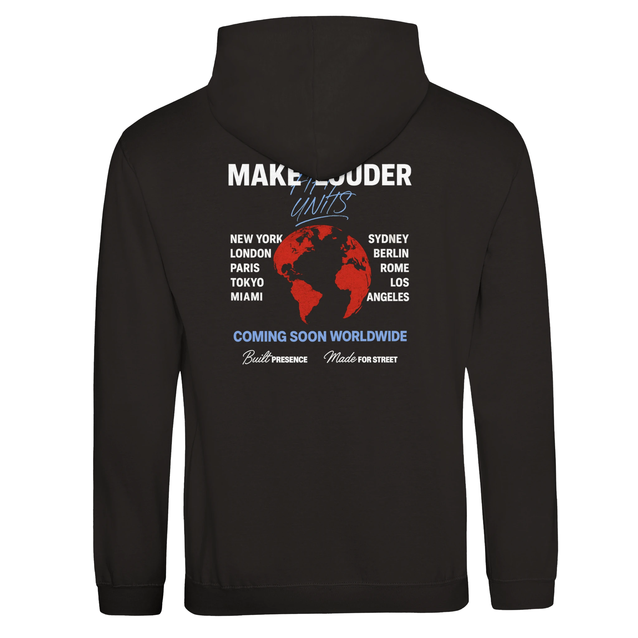 sudadera con capucha worldwide fifty units