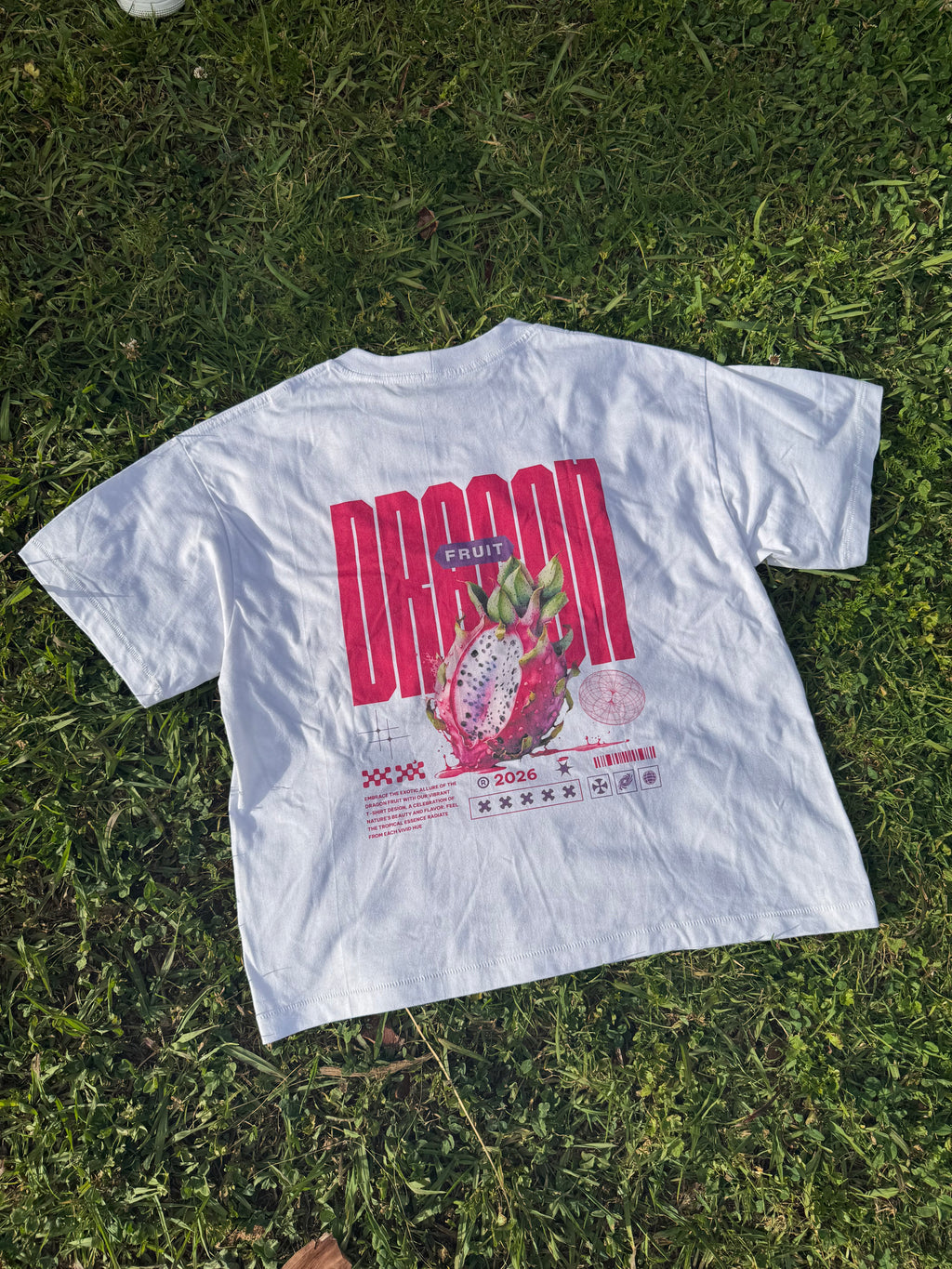 Camiseta Oversize Dragon Fruit Unisex | FIFTY UNITS