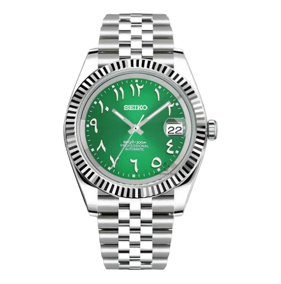 S.M. Datejust | Arabic Green