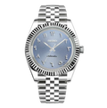 S.M. Datejust No-Date | Arabic Ice Blue