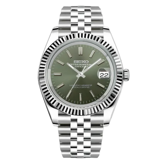 S.M. Datejust | Olive Green