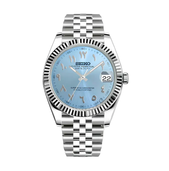 S.M. Datejust | Arabic Ice Blue