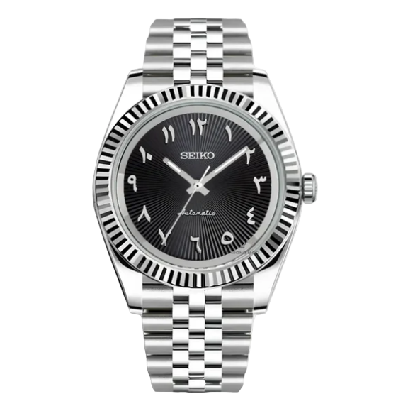 S.M. Datejust No-Date | Arabic Black