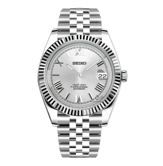 S.M. Datejust | Roman Silver