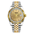 S.M. Datejust Gold | Zirconia Golden