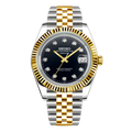 S.M. Datejust Gold | Zirconia Black