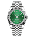 S.M. Datejust No-Date | Arabic Emerald