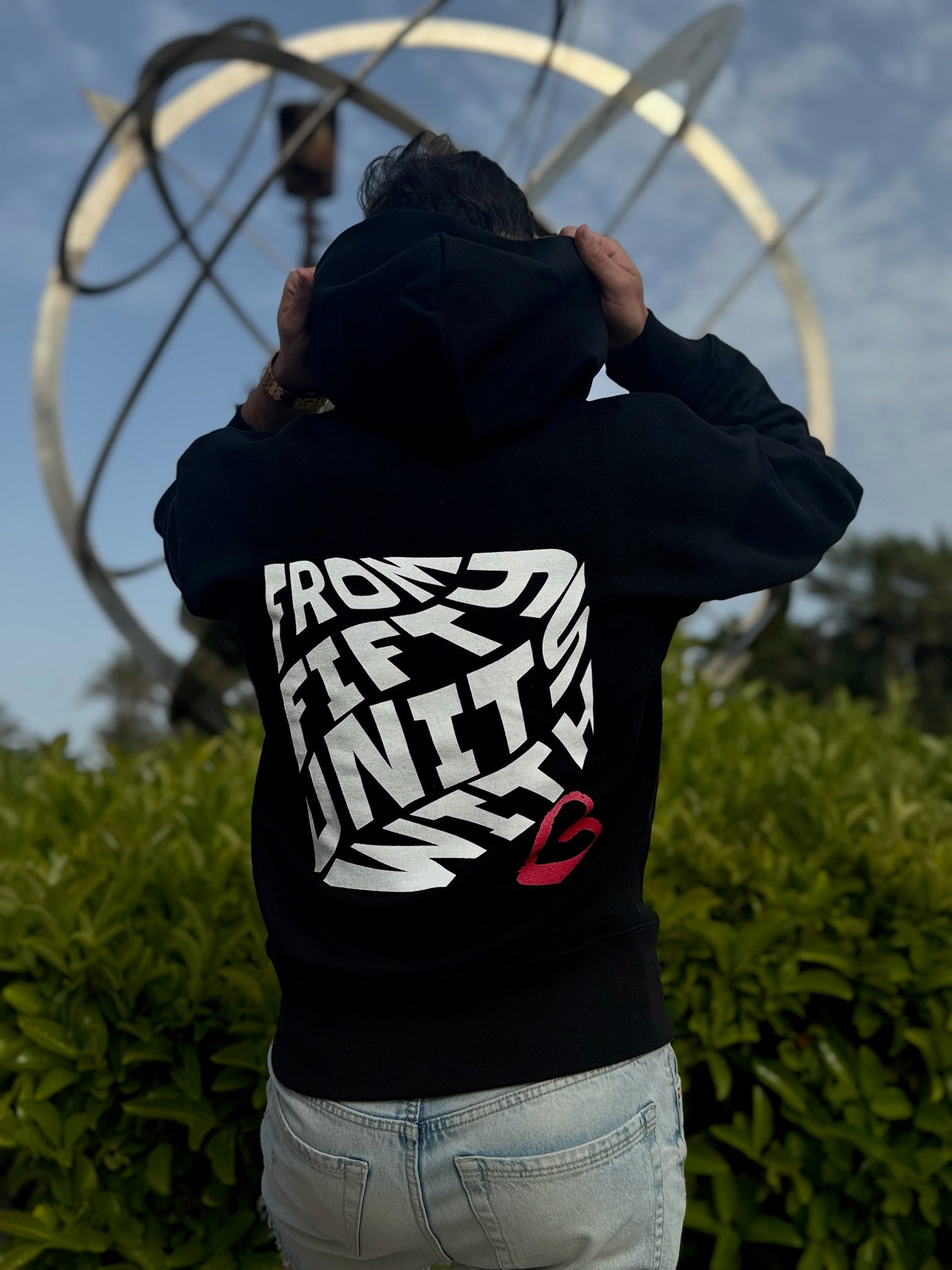 Sudadera Oversize From Fifty Units With Love Unisex | FIFTY UNITS