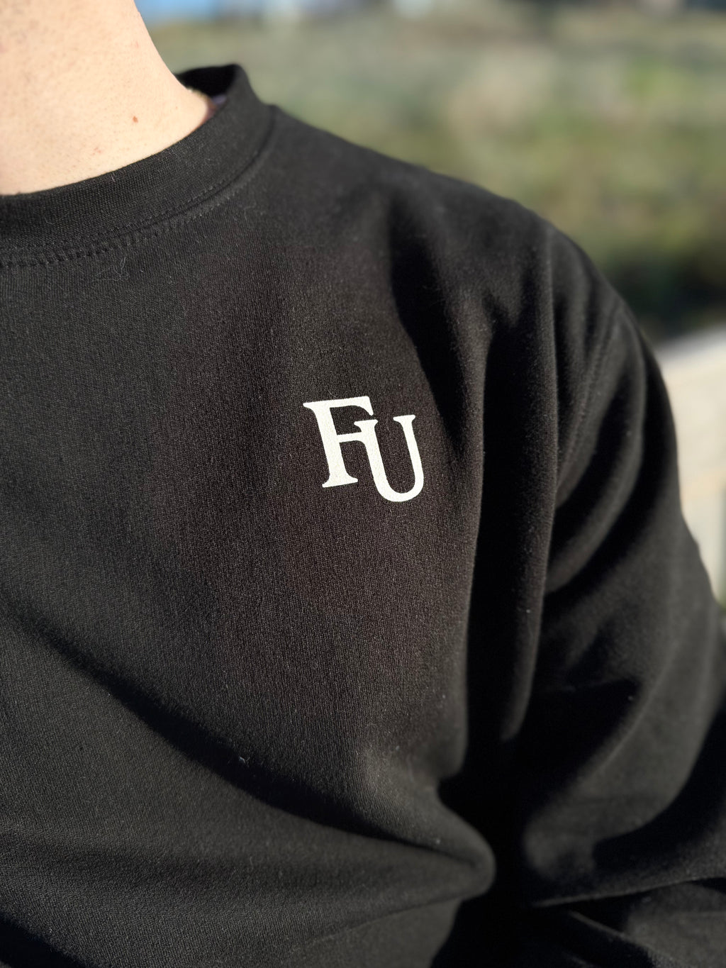 Premium Sweatshirt 'Street Style' Black | FIFTY UNITS