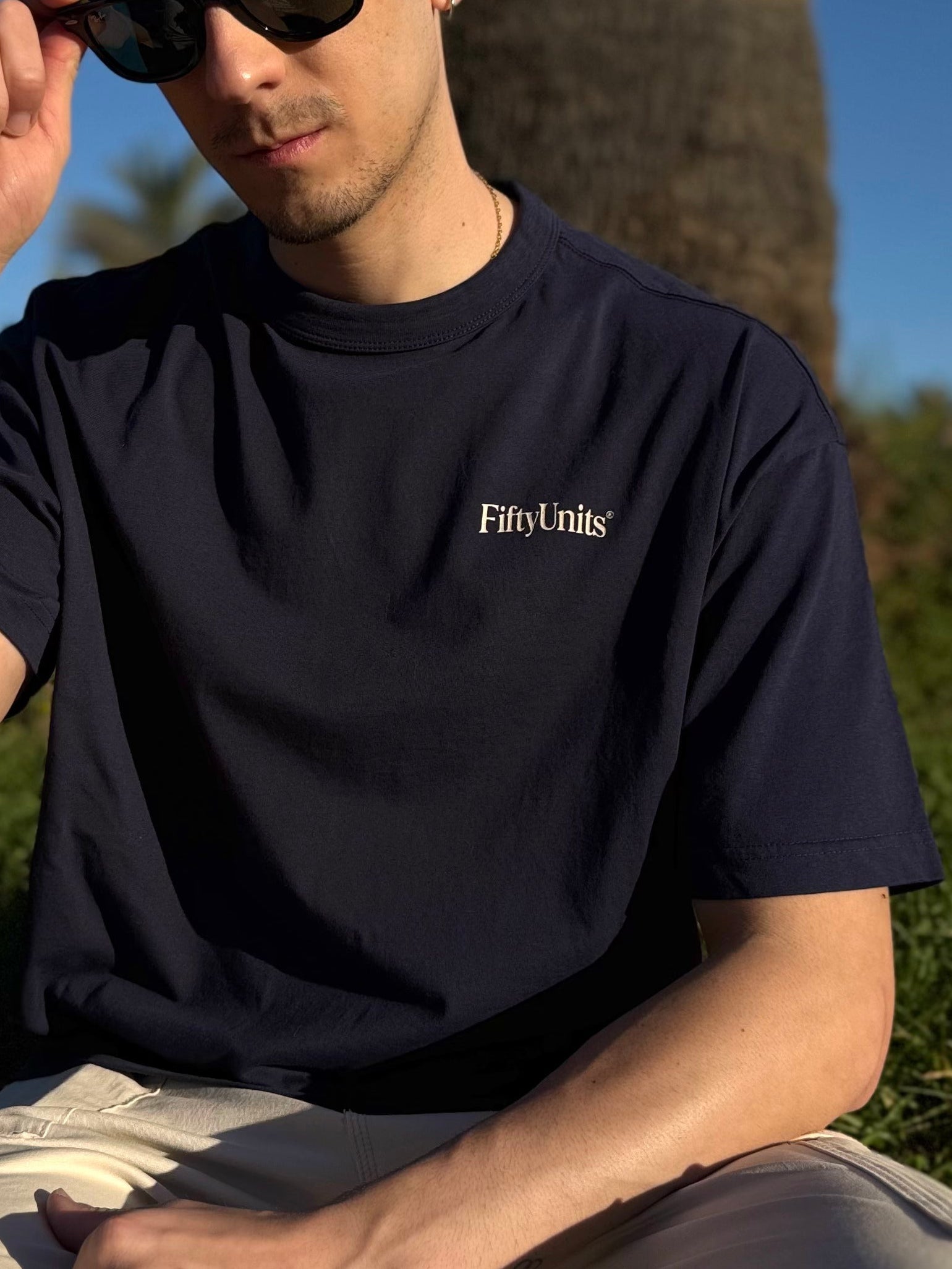 Camiseta Oversize Long 'AUTHENTIC' – FIFTY UNITS