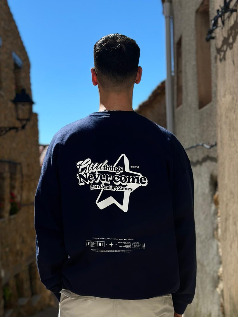 Sudadera Crewneck 'ROCKSTAR' | FIFTY UNITS