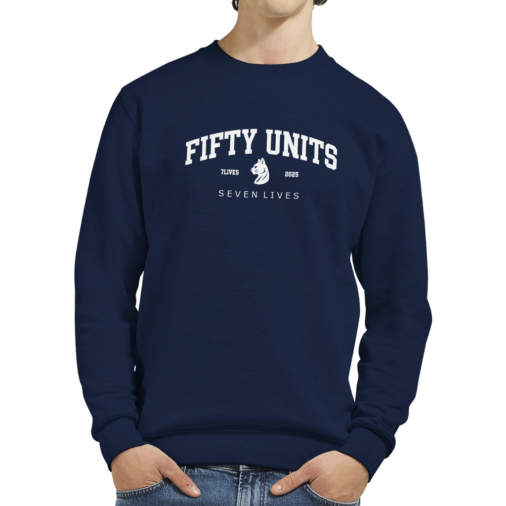 detalle diseño fu x 7lvs sudadera premium