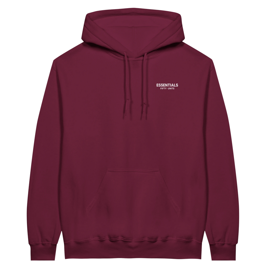 sudadera con capucha essential fifty units - Red