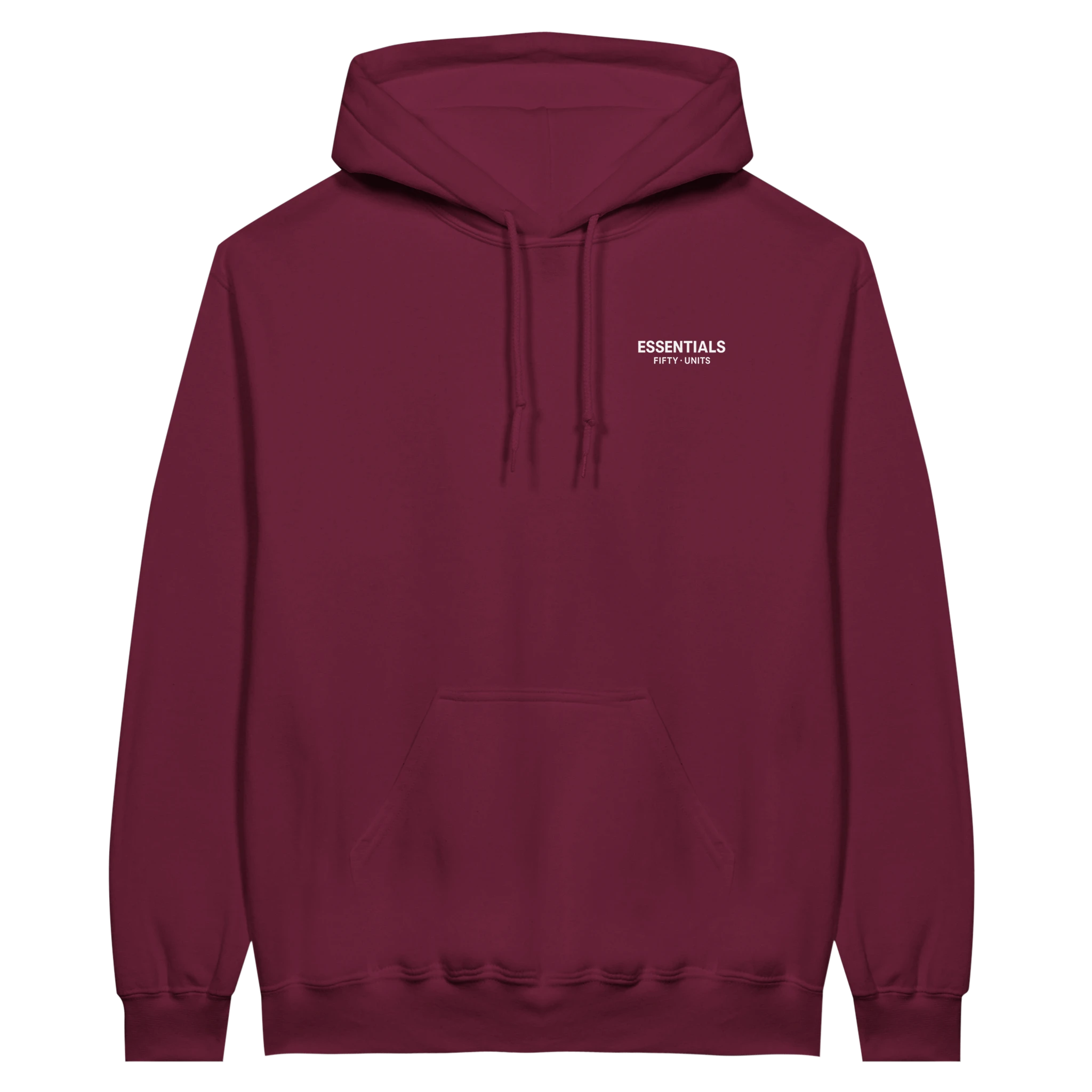 sudadera con capucha essential fifty units - Red