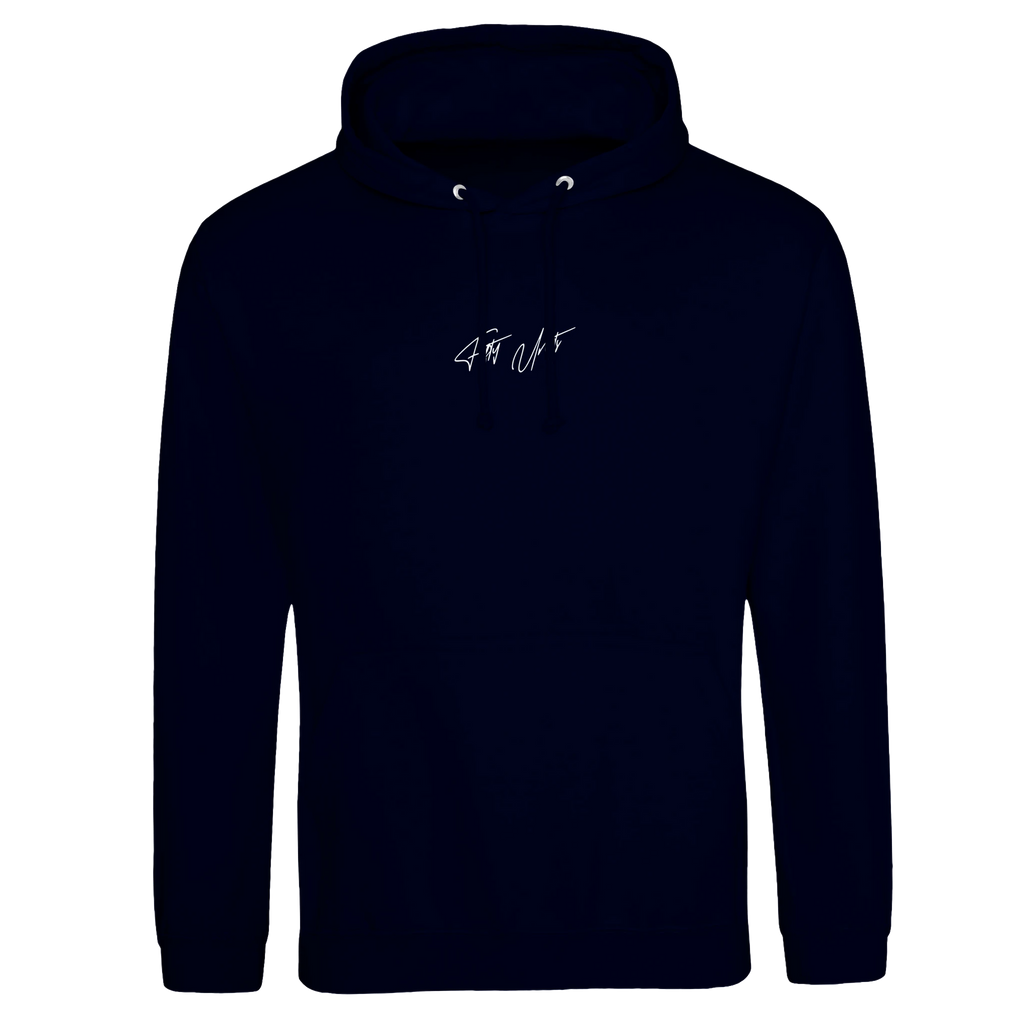 sudadera con capucha never stop fifty units - navy