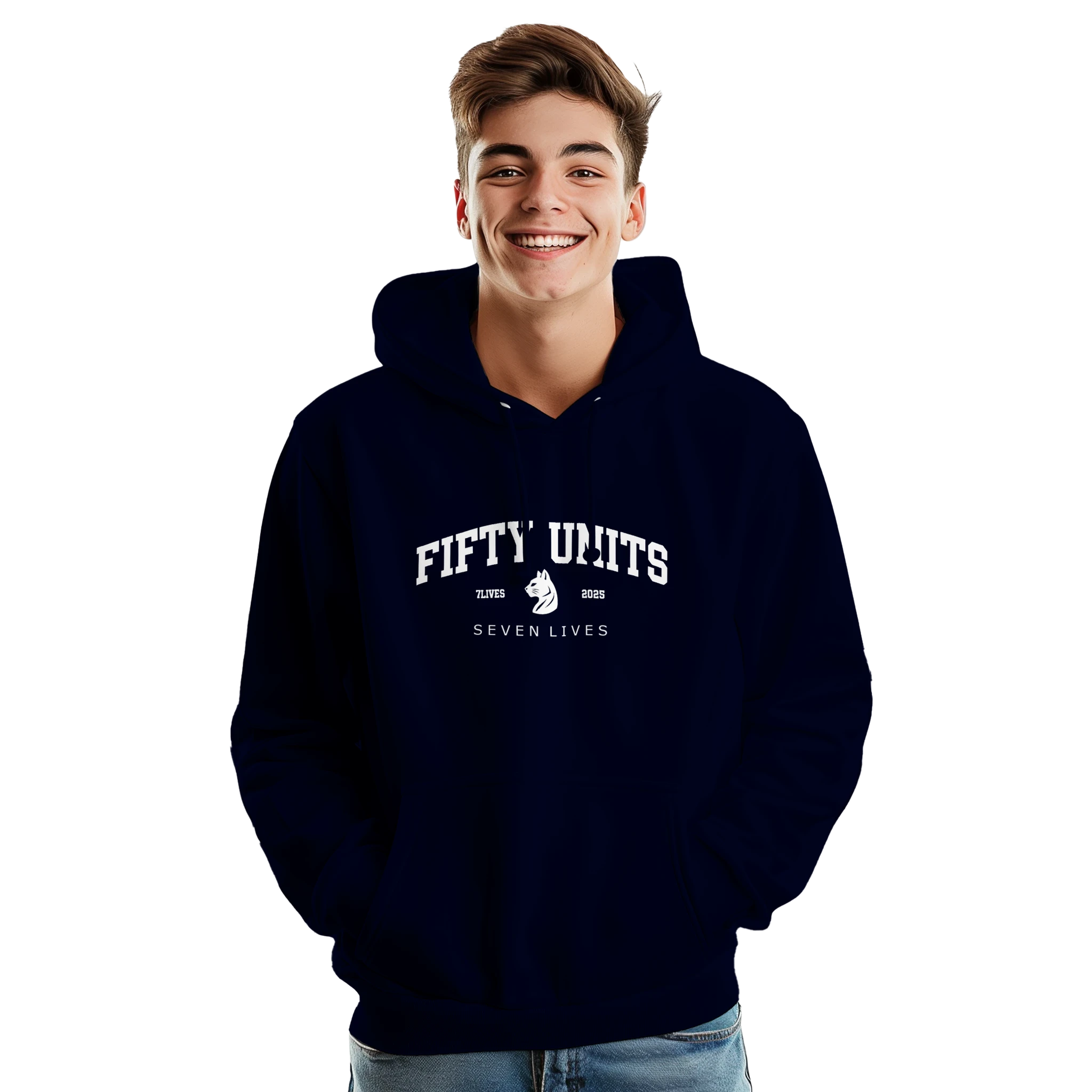 lifestyle sudadera fu x 7lvs streetwear - chico