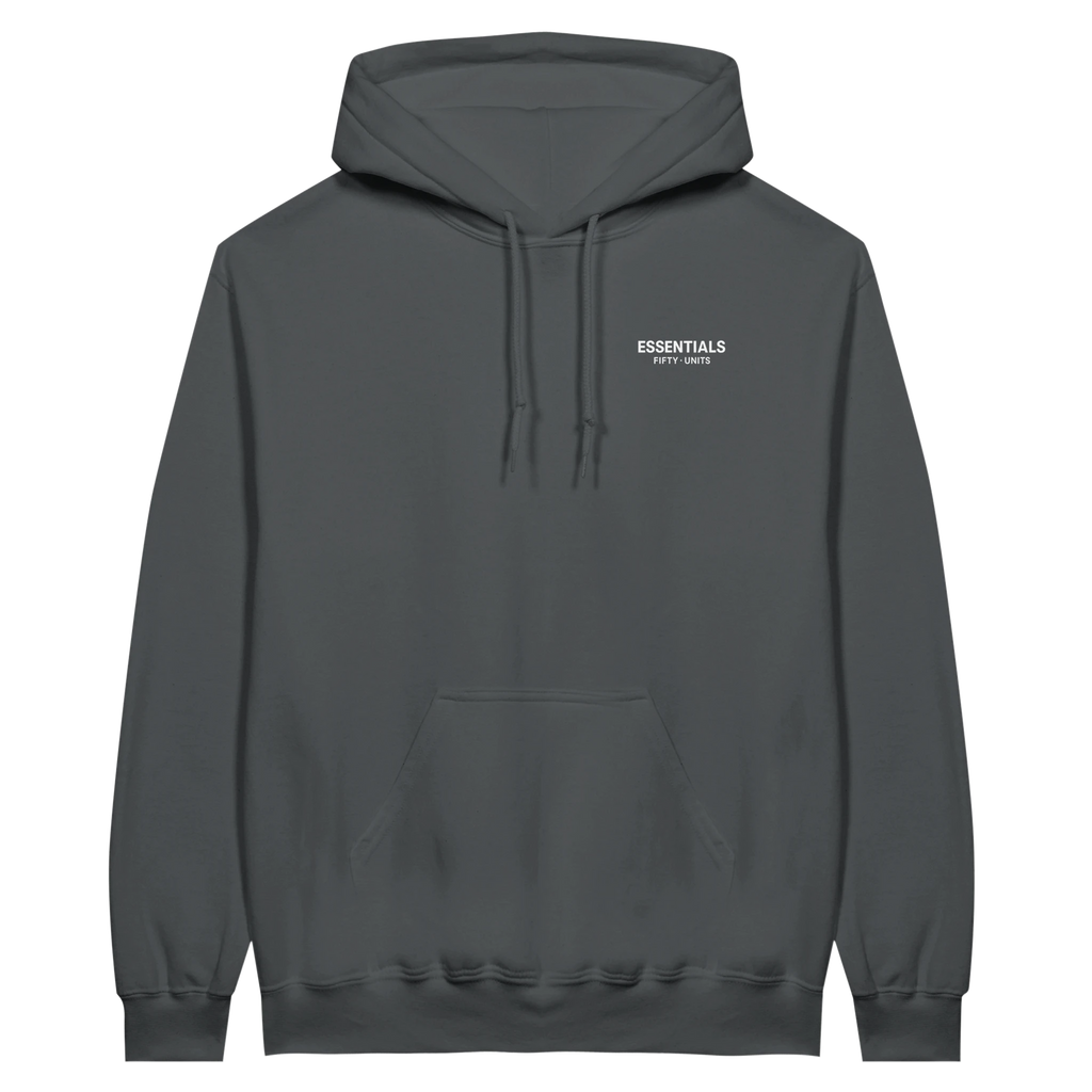 sudadera con capucha essential fifty units - Grey
