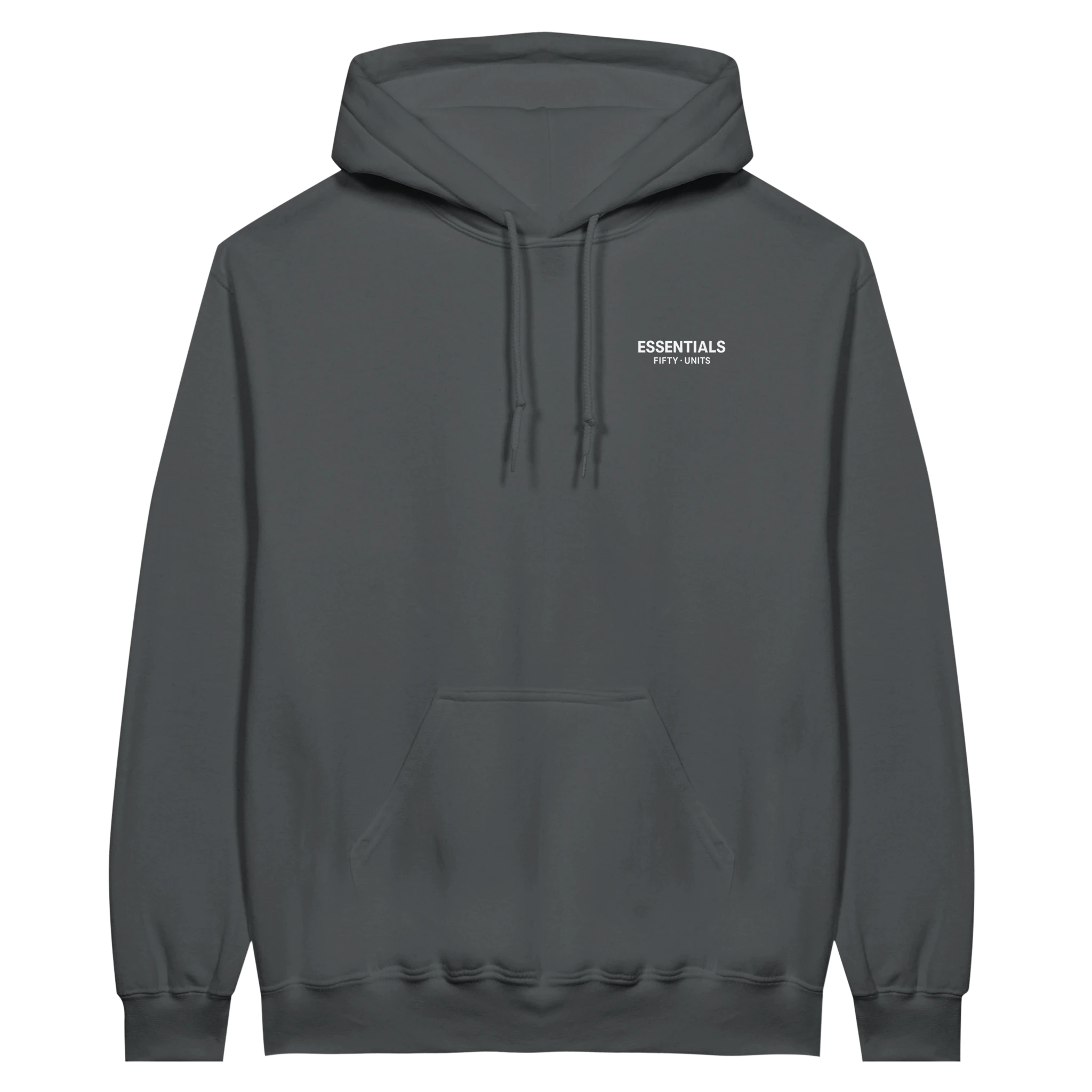 sudadera con capucha essential fifty units - Grey