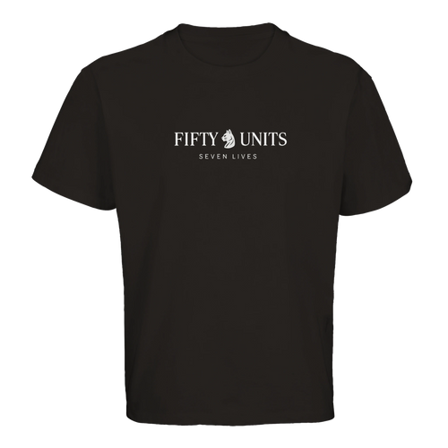 camiseta oversize unisex básica FIFTY UNITS