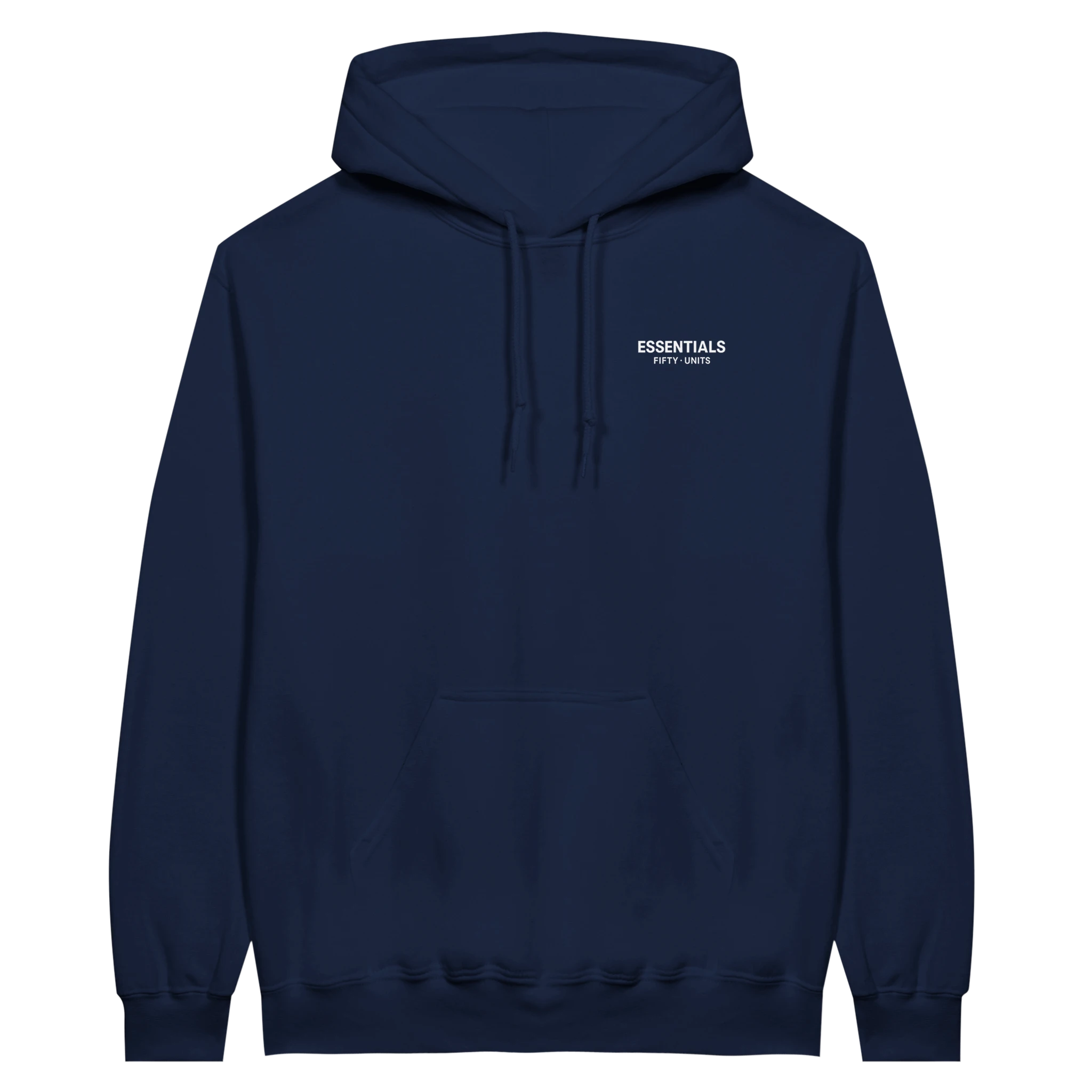 sudadera con capucha essential fifty units - Navy