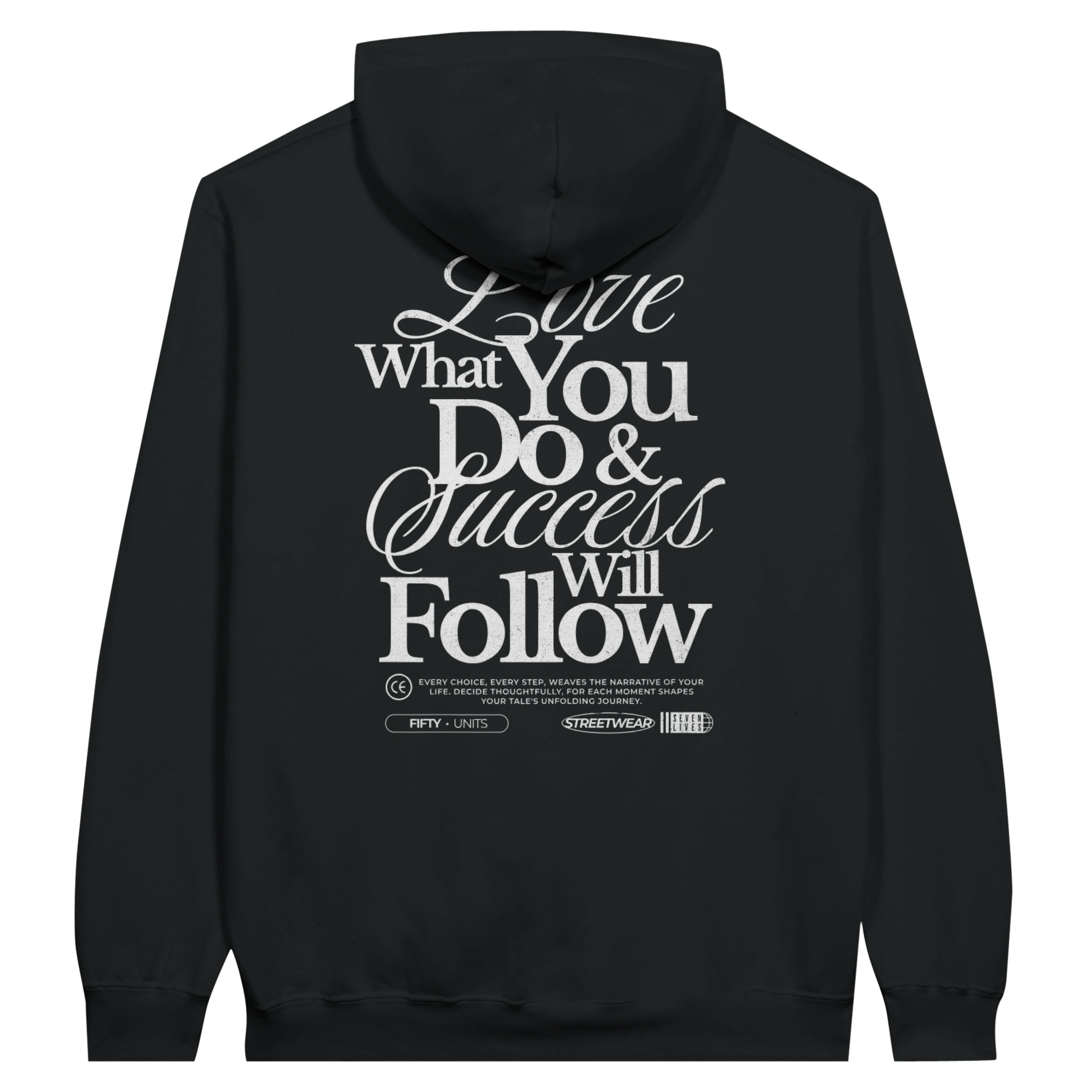 Hoodie ‘YOU DO FOLLOW’ – FIFTY UNITS