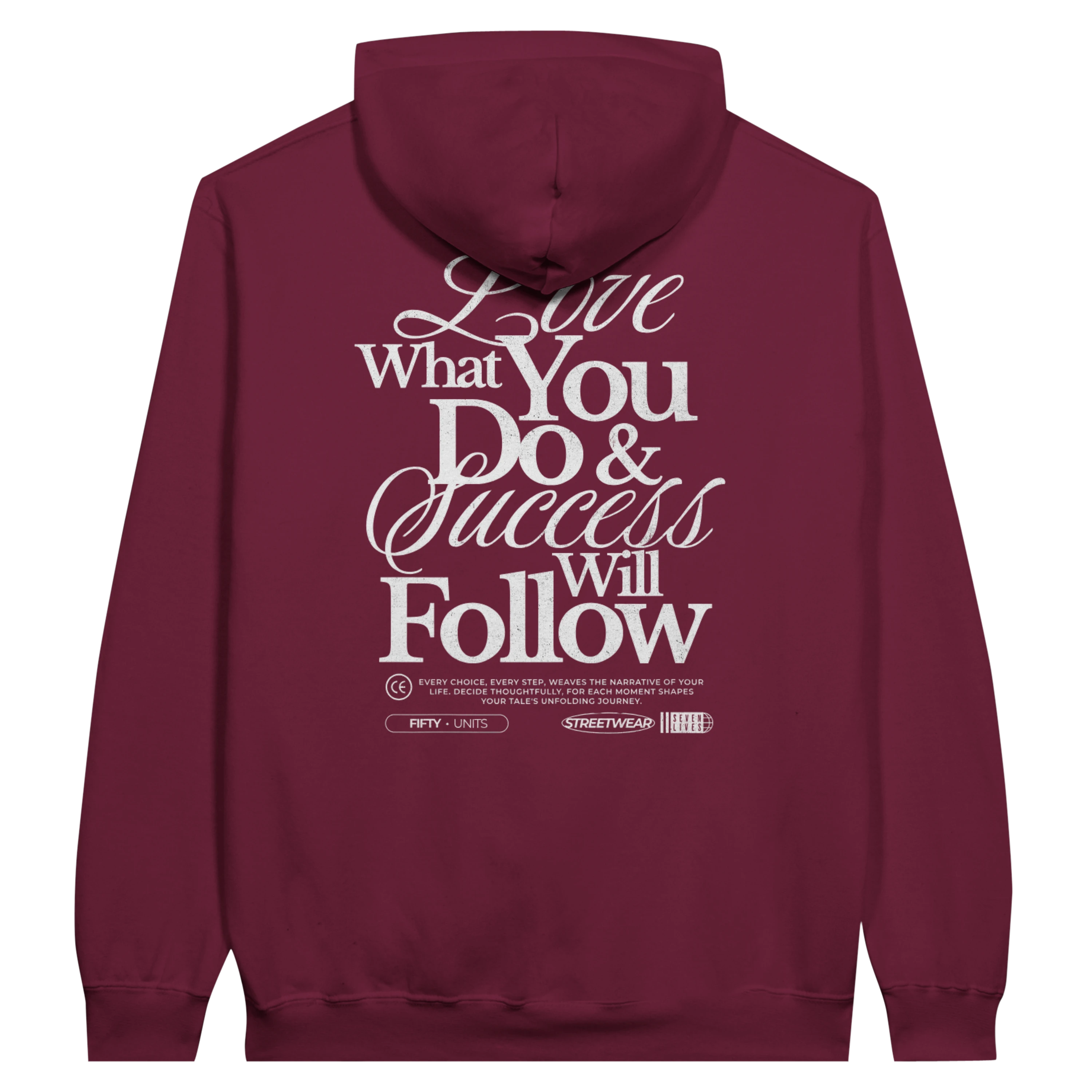 Hoodie ‘YOU DO FOLLOW’ – FIFTY UNITS