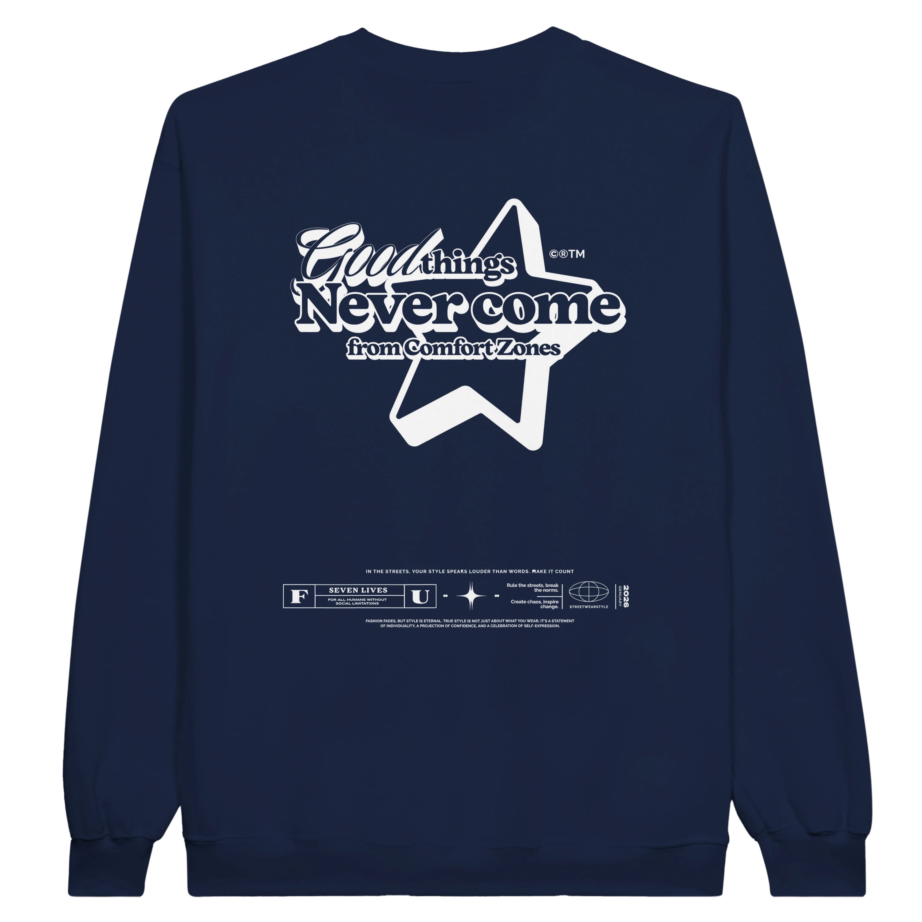 Sudadera Crewneck 'ROCKSTAR' | FIFTY UNITS