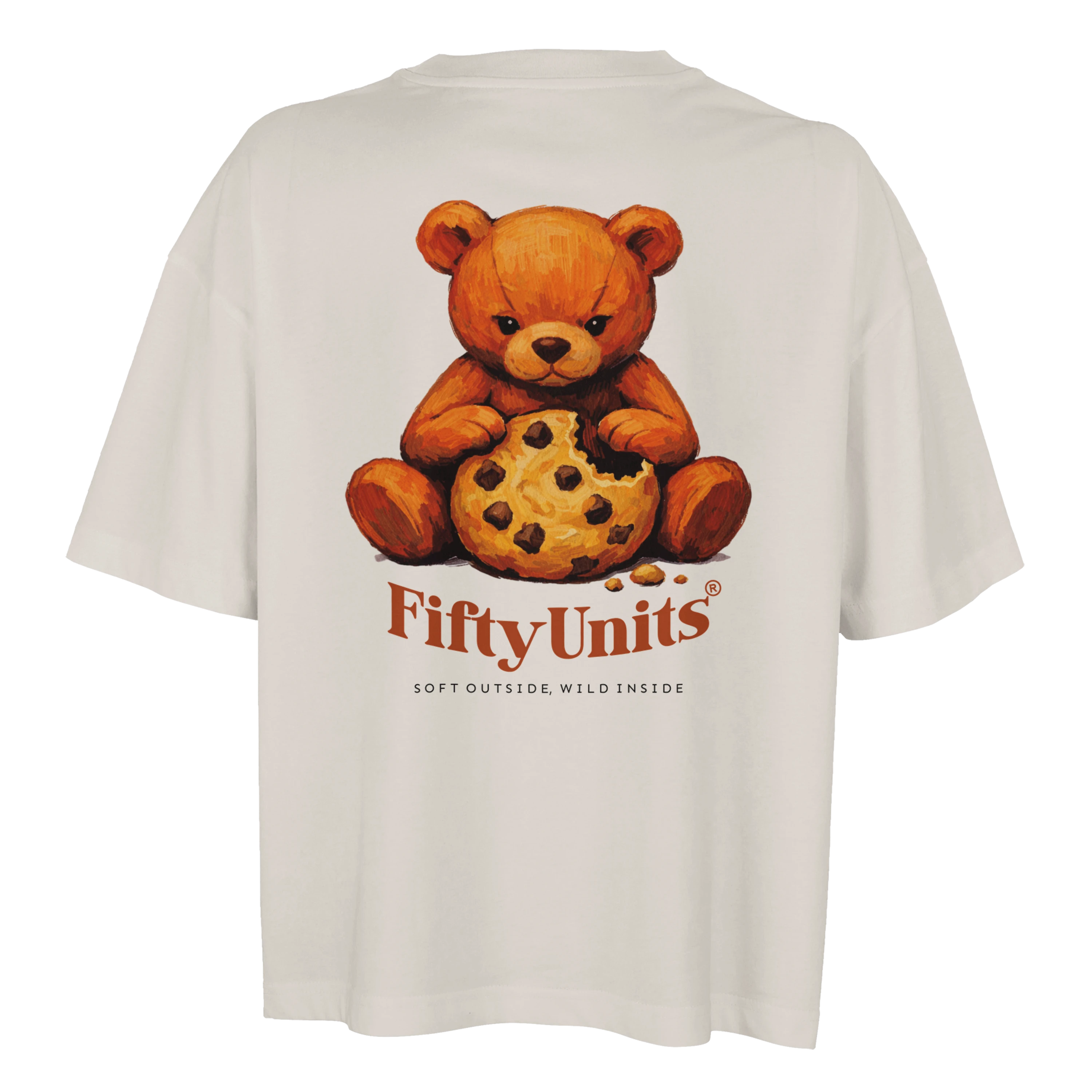 Camiseta Oversize Bear Cookie Unisex | FIFTY UNITS