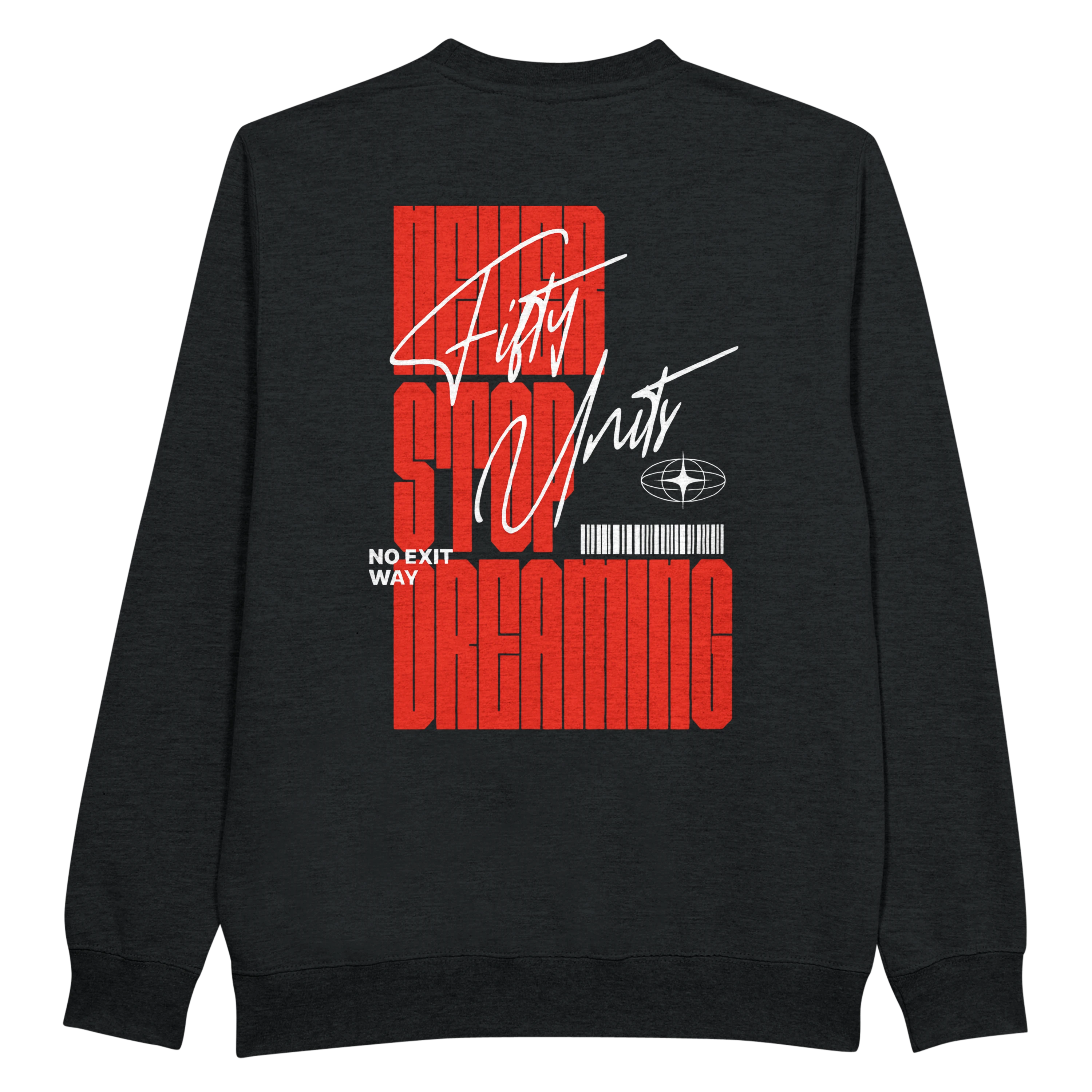 Sudadera prémium 'Never Stop Dreaming'  | FIFTY UNITS