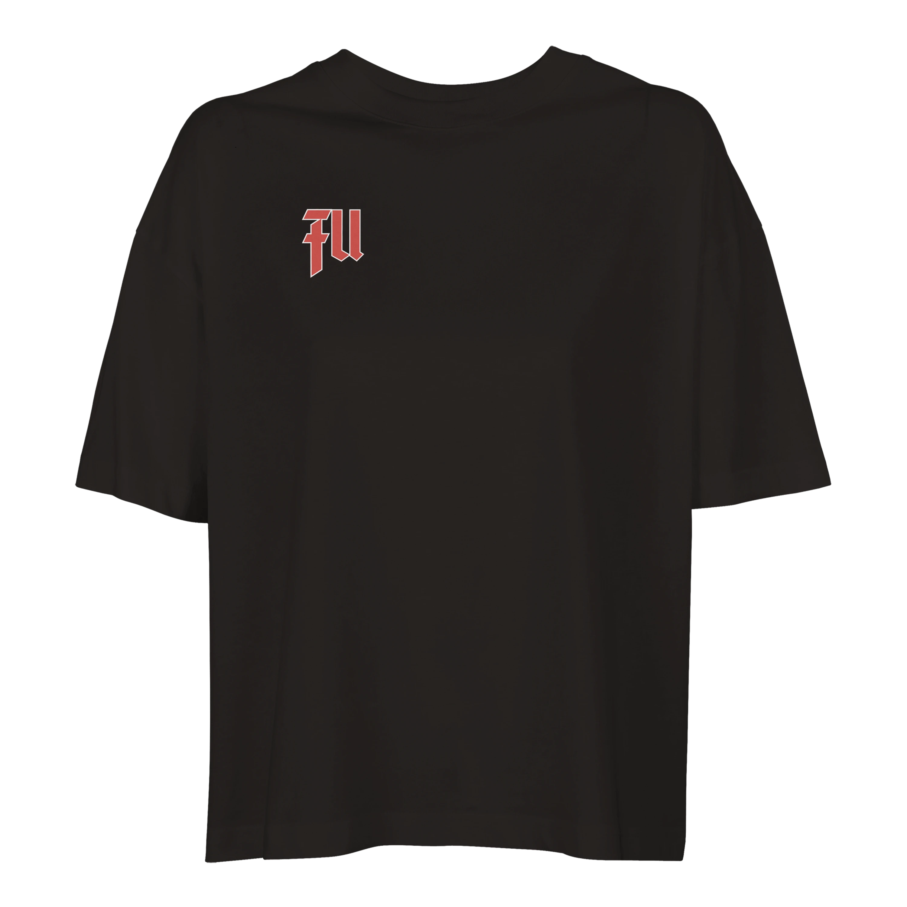 Camiseta Oversize Crop Rose & Snake Unisex | FIFTY UNITS