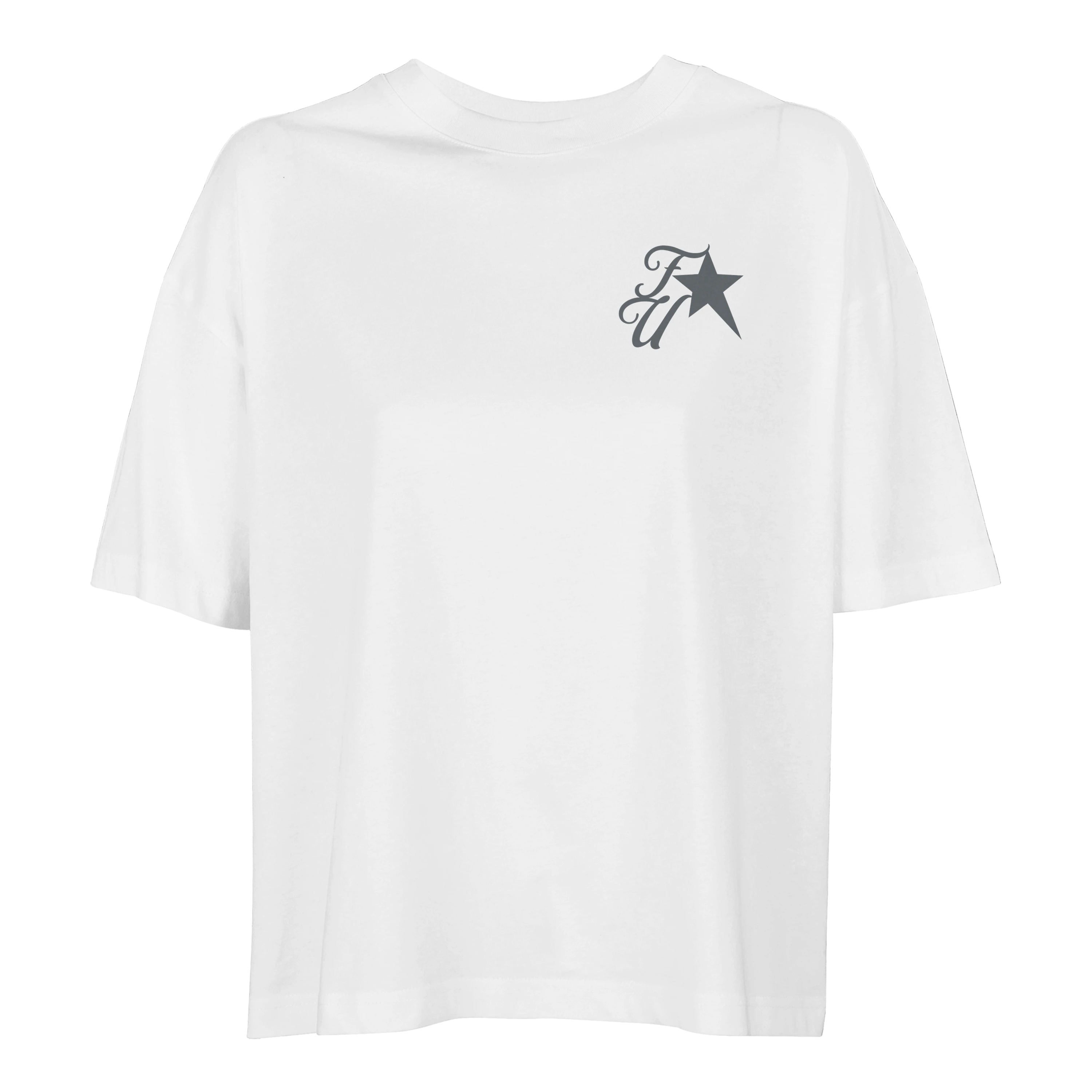 Camiseta Oversize FU Star Logo Unisex | FIFTY UNITS