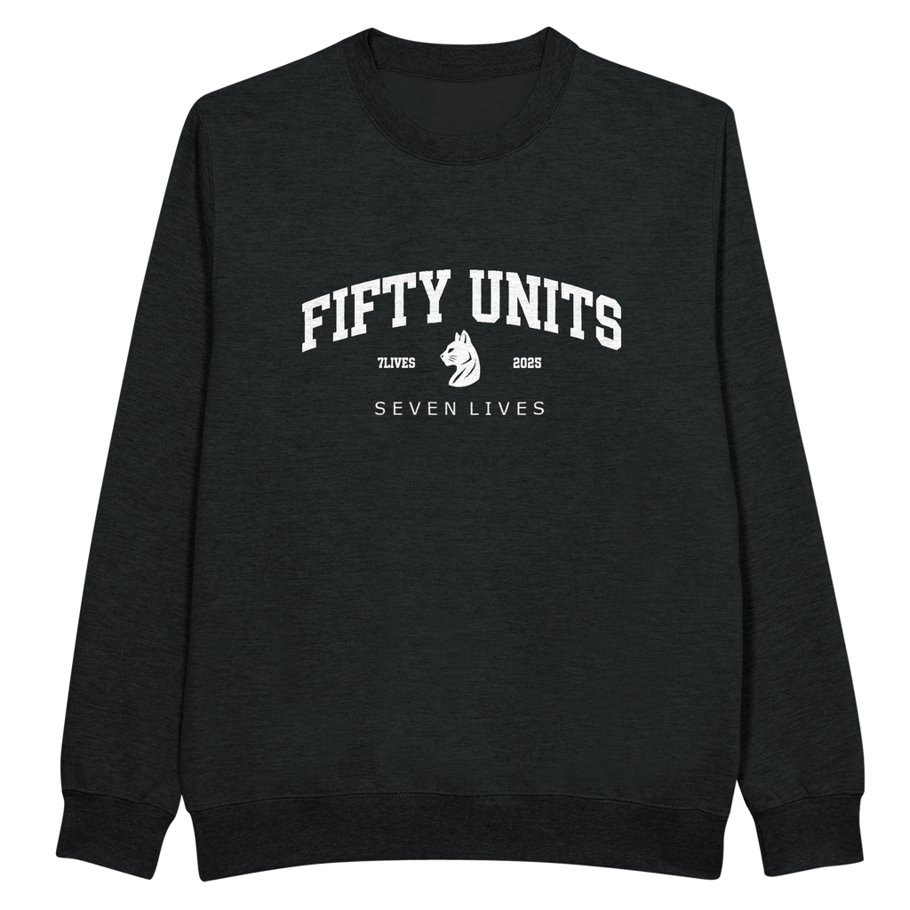 'FU x 7LVS' Premium Sweatshirt | FIFTY UNITS