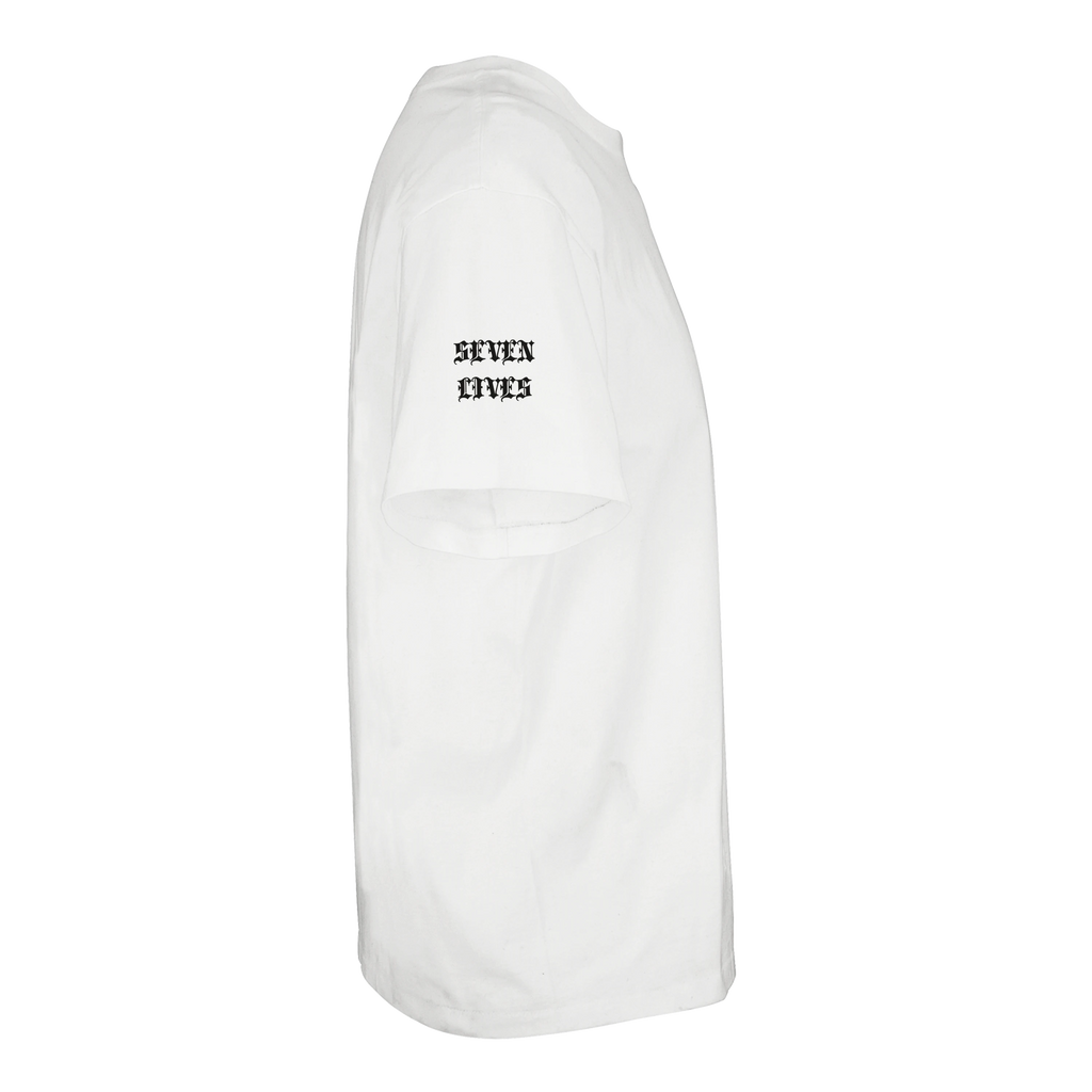Camiseta unisex Oversize logo 'FU x SL' Black & White| FIFTY UNITS