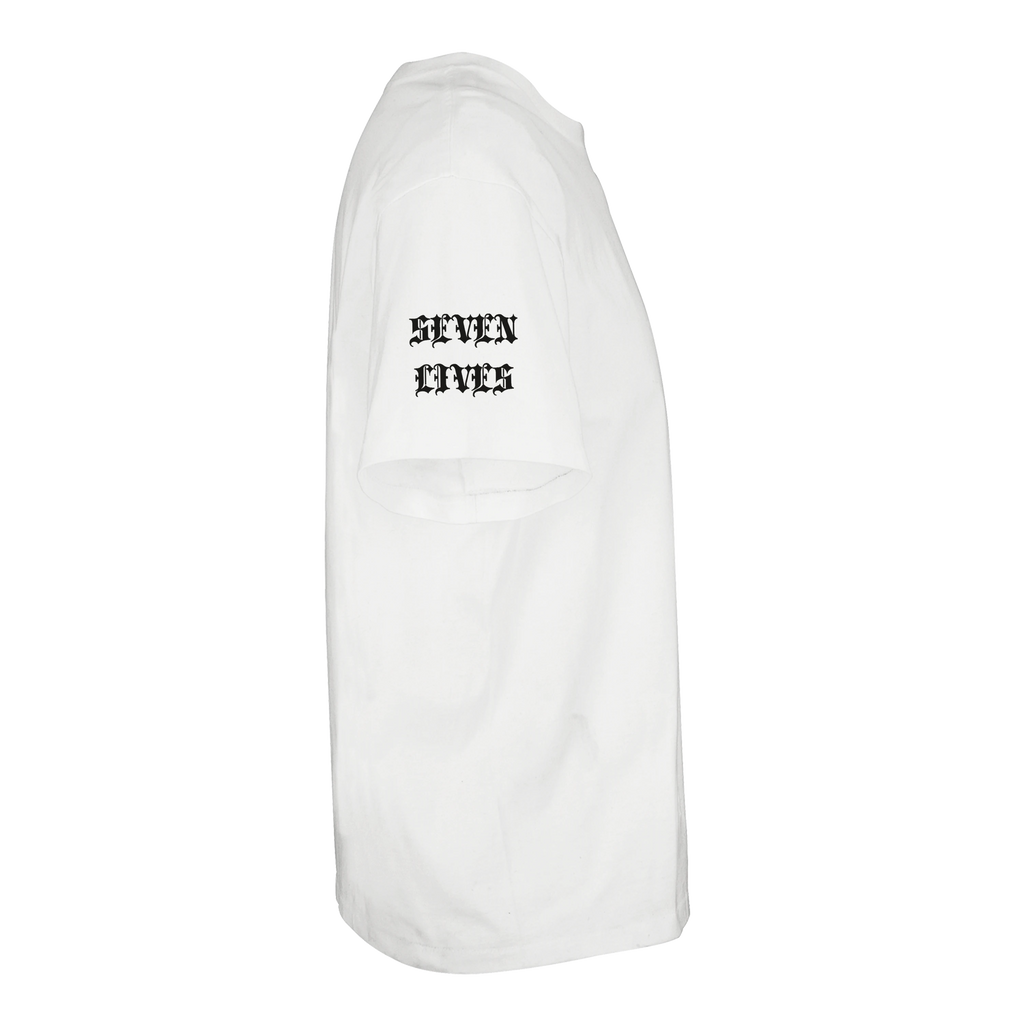 Camiseta unisex Oversize logo 'FU x SL' Black & White| FIFTY UNITS