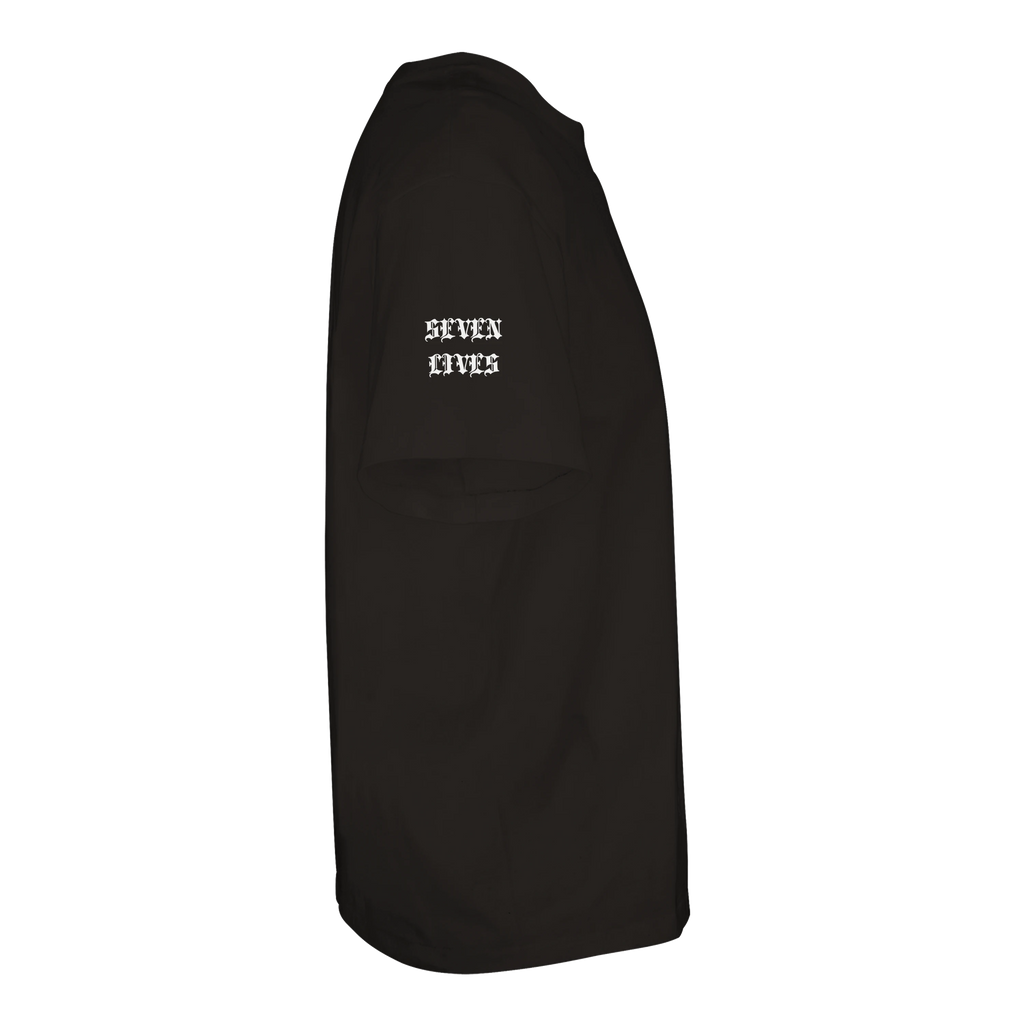 Camiseta unisex Oversize logo 'FU x SL' Black & White| FIFTY UNITS