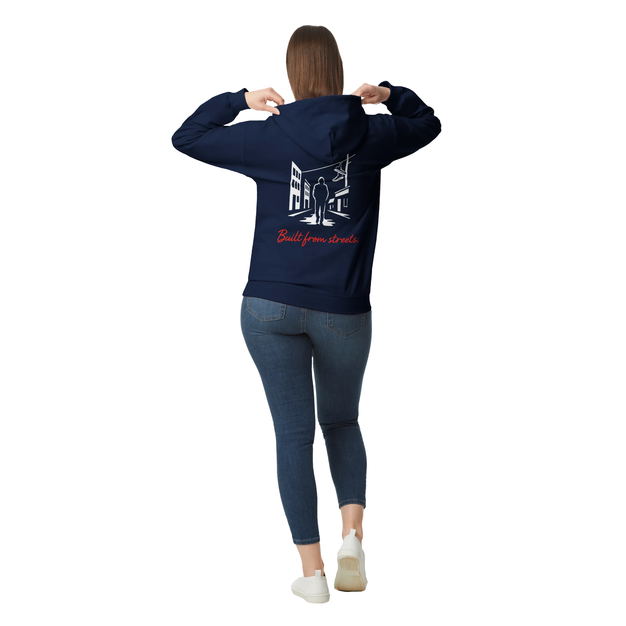 look urbano con sudadera built presence - chica