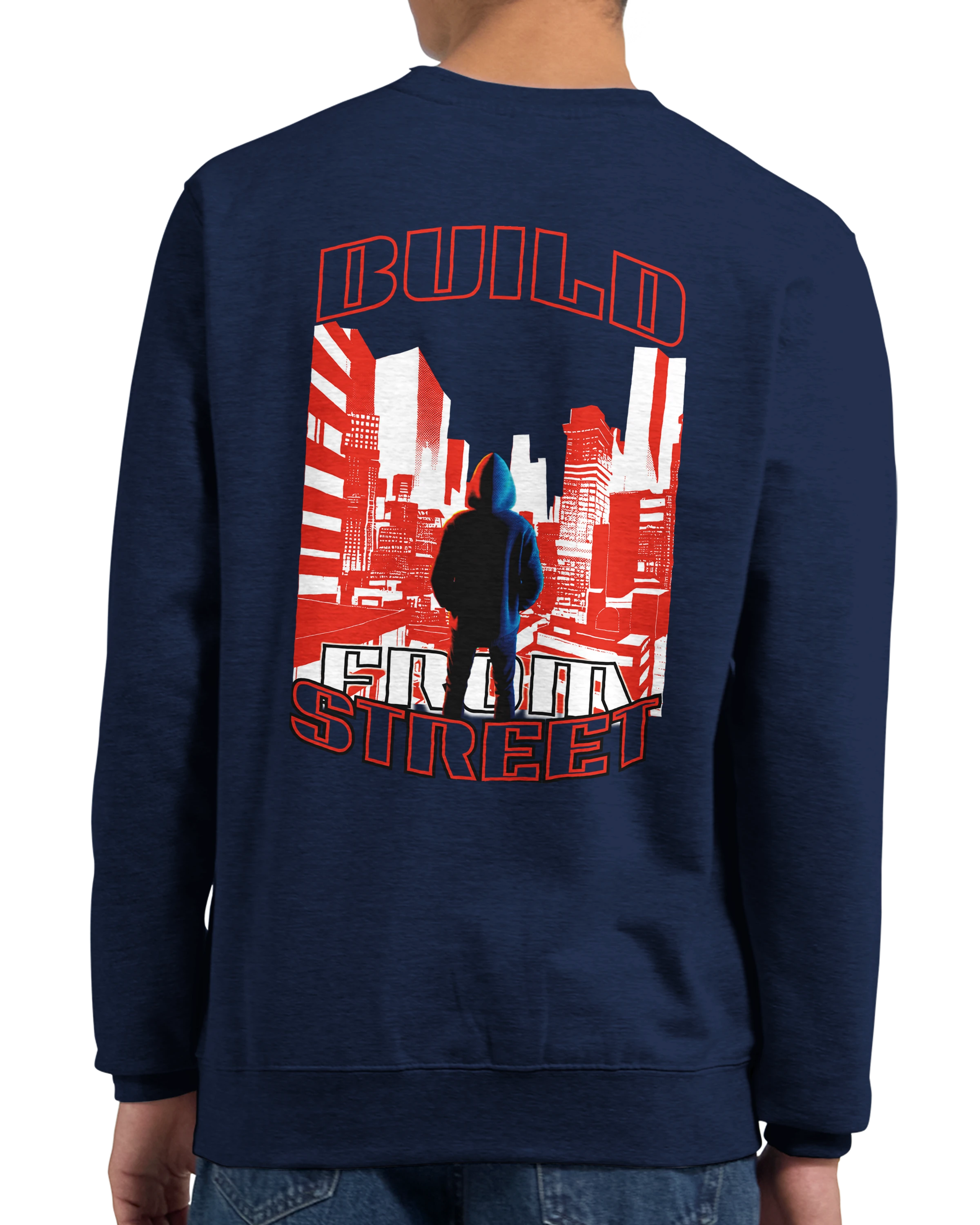 Sudadera prémium 'Built Presence'  | FIFTY UNITS