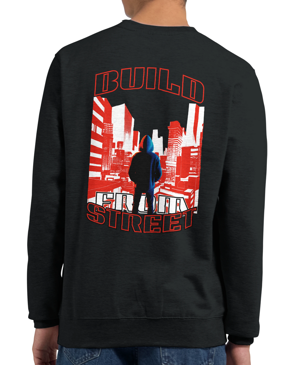 Sudadera prémium 'Built Presence'  | FIFTY UNITS