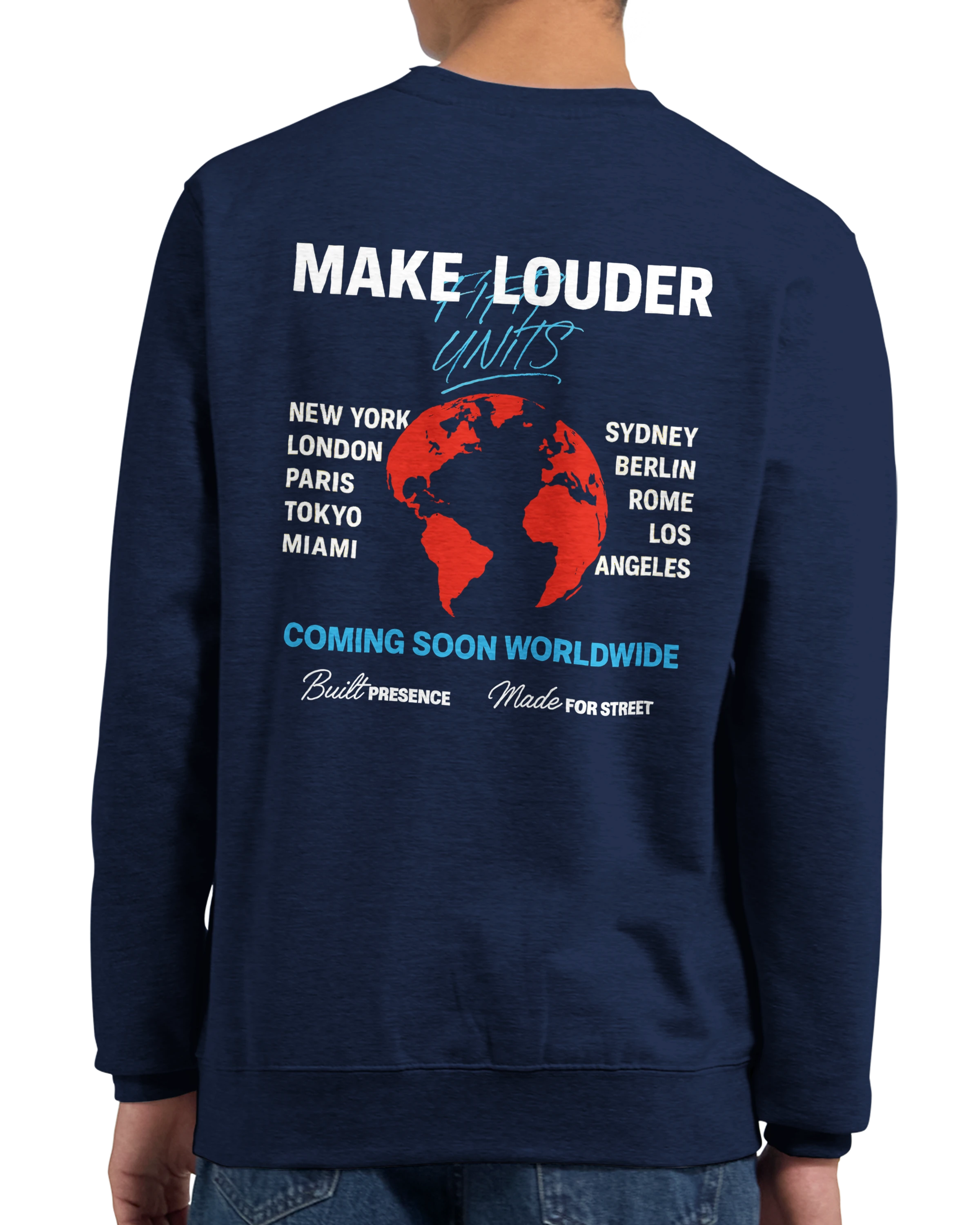 'WorldWide' Sweatshirt | FIFTY UNITS